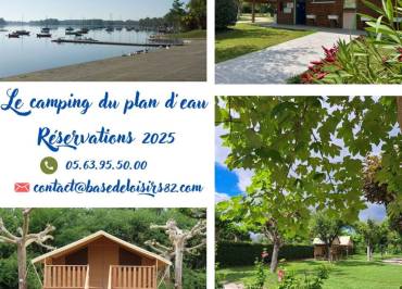 Campsite of the Tarn-et-Garonne leisure center