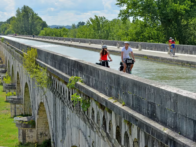 Le pont canal d'Agen