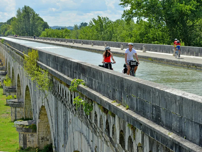 Le pont canal d'Agen