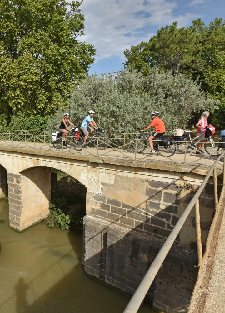 L'écluse du Libron sur le canal du Midi