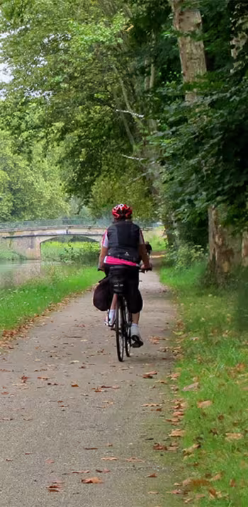 Canal de Garonne à vélo
