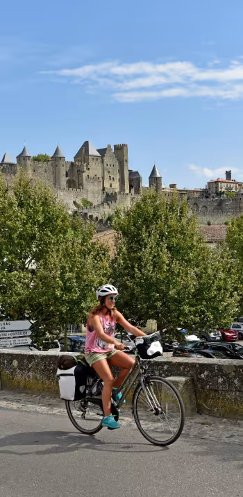 Visite de la forteresse de Carcassonne