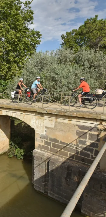 L'écluse du Libron sur le canal du Midi