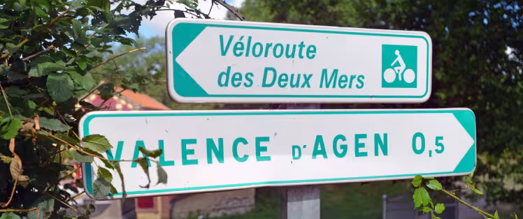 Signposting along the route
