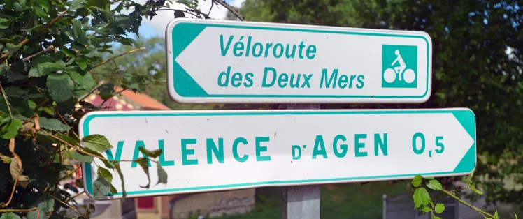 Signposting along the route