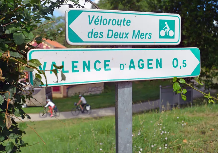 Signposting along the route
