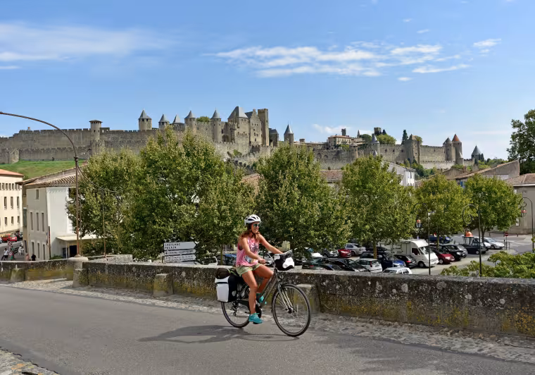 Visite de la forteresse de Carcassonne