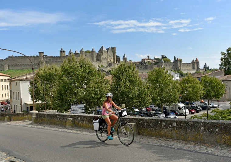 Visite de la forteresse de Carcassonne