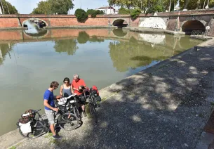 Filter Basin in Toulouse between the Garonne and the Canal du Midi
