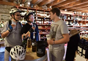 Dégustation de vin à Homps