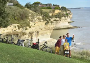 heights of the limestone cliffs