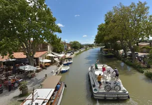 Péniche au Somail
