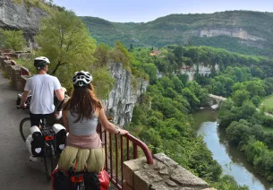 Vallée et Gorges de l'Aveyron à vélo
