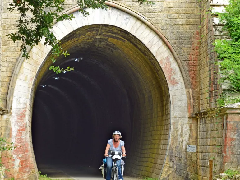 Family cycling outing along the Roger Lapébie cycle track